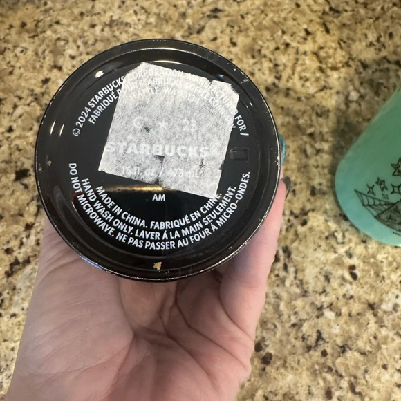 Starbucks Hunter Green Stainless Steel Green Hot Tumbler - Picture 3 of 3